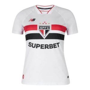 Camisa São Paulo I 26/27 - Torcedor New Balance Feminina - Branca