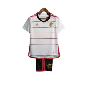Kit Infantil Flamengo II Adidas 23/24 - Branco