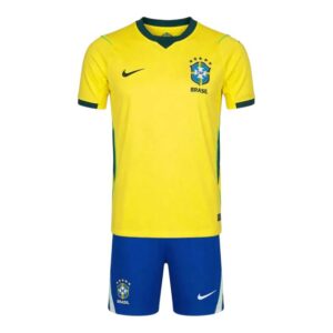 Kit Infantil Seleção Brasileira I 26/27 - Nike - Amarelo e azul