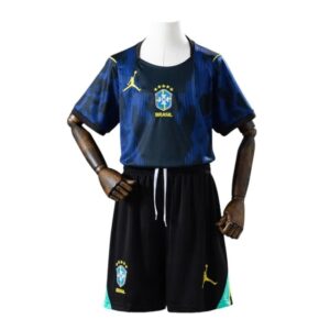 Kit Infantil Seleção Brasileira II 26/27 - Jordan - Azul e preto